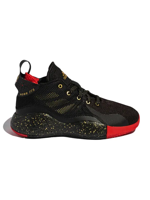 Кроссовки d rose 773 2020 j Adidas — изображение 2 из 4, черный/красный