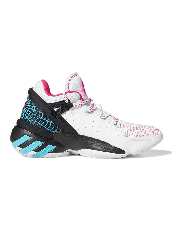 Кроссовки don выпуск #2 j Adidas — изображение 2 из 4, белый/черный/красный