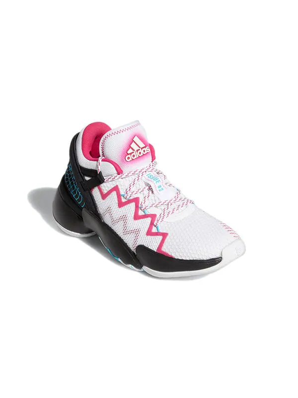 Кроссовки don выпуск #2 j Adidas — изображение 3 из 4, белый/черный/красный