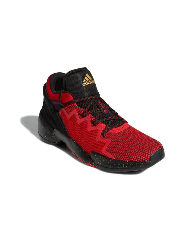 Кроссовки don выпуск #2 gca Adidas — изображение 3 из 4, черный/красный/желтый