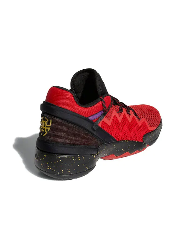 Кроссовки don выпуск #2 gca Adidas — изображение 4 из 4, черный/красный/желтый