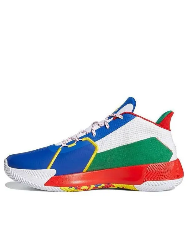 Кроссовки Court Vision 2.0 shoes красные Adidas — изображение 1 из 4, белый/красный/синий