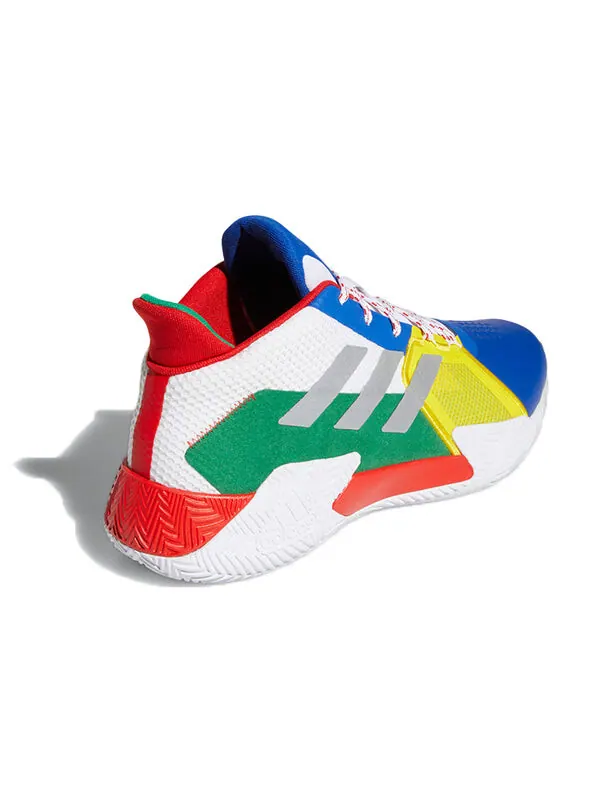 Кроссовки Court Vision 2.0 shoes красные Adidas — изображение 4 из 4, белый/красный/синий