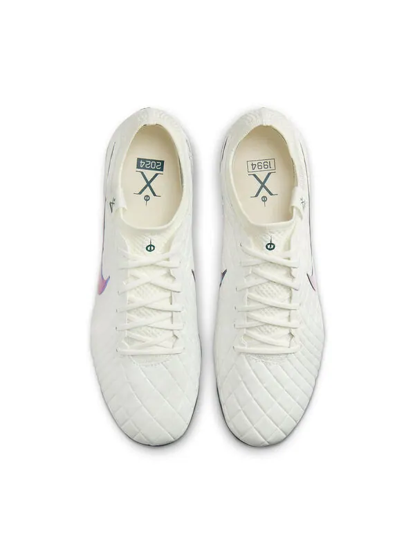 Кроссовки tiempo legend 10 elite se fg 'pearl' Nike — изображение 3 из 4, серый
