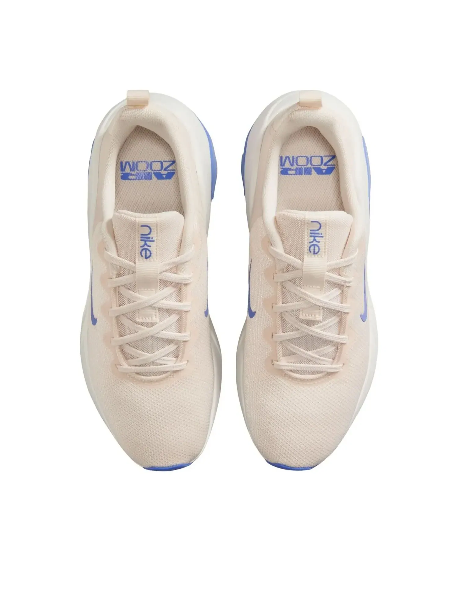 Кроссовки (WMNS) Nike Air Zoom Bella 7 'Chalk Sail Sapphire' — изображение 3 из 6, бежевый