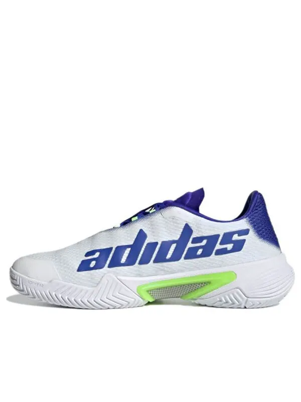 Кроссовки barricade 'white sonic ink' Adidas — изображение 1 из 4, синий/зеленый