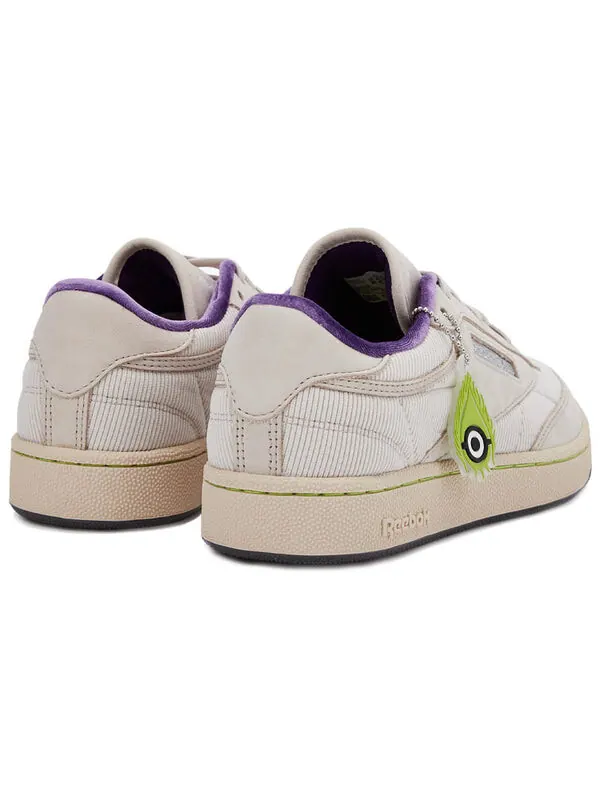 Кроссовки illumination's minions x club c 85 'vicious 6' Reebok — изображение 4 из 4, фиолетовый