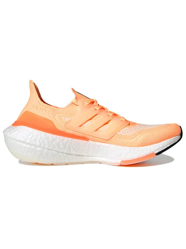 Кроссовки ультрабуст 21 Adidas — изображение 2 из 4, желтый/белый