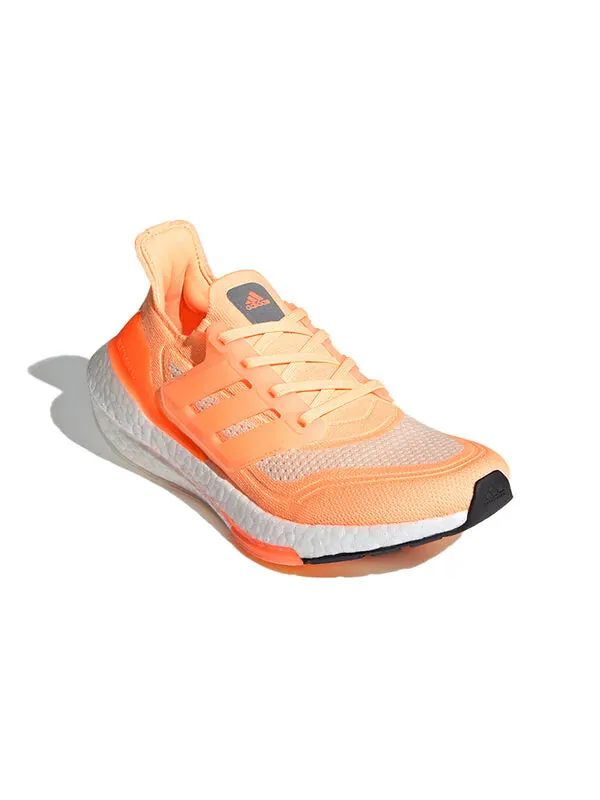 Кроссовки ультрабуст 21 Adidas — изображение 3 из 4, желтый/белый