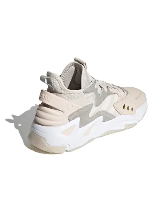 Кроссовки нео огнеходец Adidas — изображение 4 из 4, серый/розовый/белый