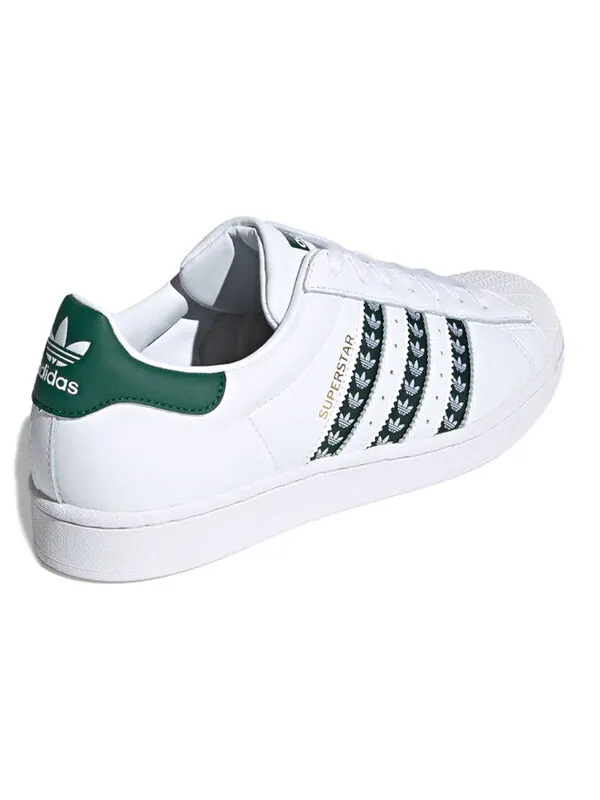 Кроссовки оригиналы суперзвезда Adidas — изображение 4 из 4, зеленый/белый