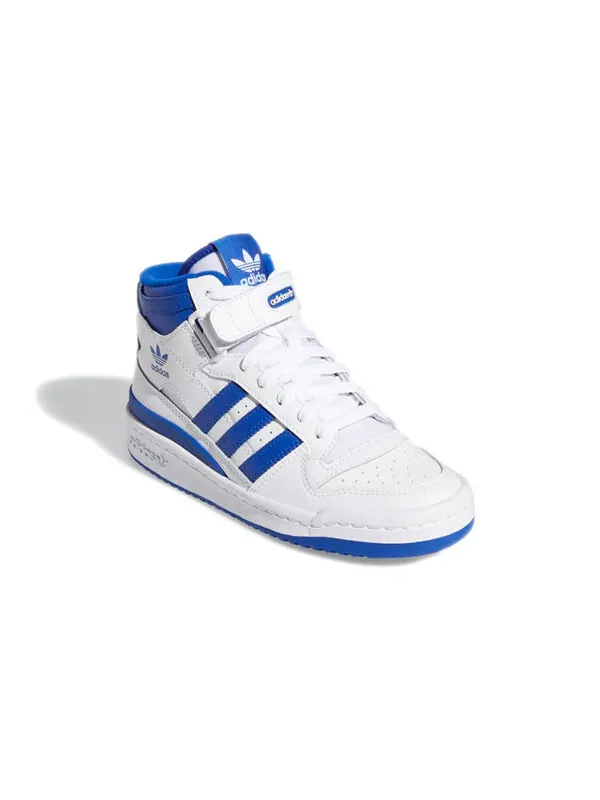 Кроссовки оригиналы форум середина Adidas — изображение 3 из 4, белый/синий