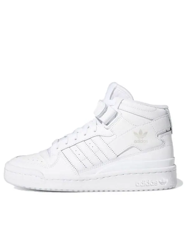 Кроссовки (GS) adidas originals Forum Mid — изображение 1 из 4, белый