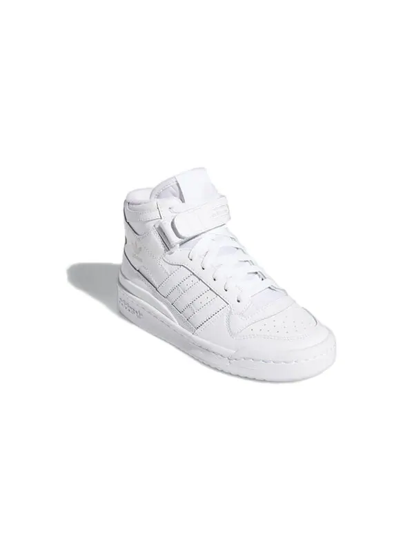 Кроссовки (GS) adidas originals Forum Mid — изображение 3 из 4, белый
