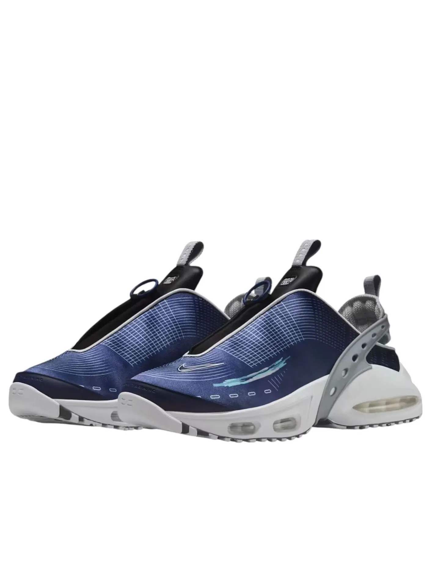 (WMNS) Nike Air Max Craze 'Midnight Navy Wolf Grey' — изображение 4 из 6, темно-синий/серый