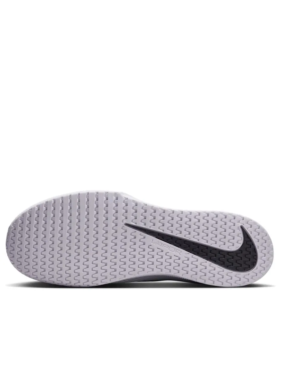 Кроссовки Nike Court Vapor Lite 3 HC 'White Black' — изображение 6 из 6, белый