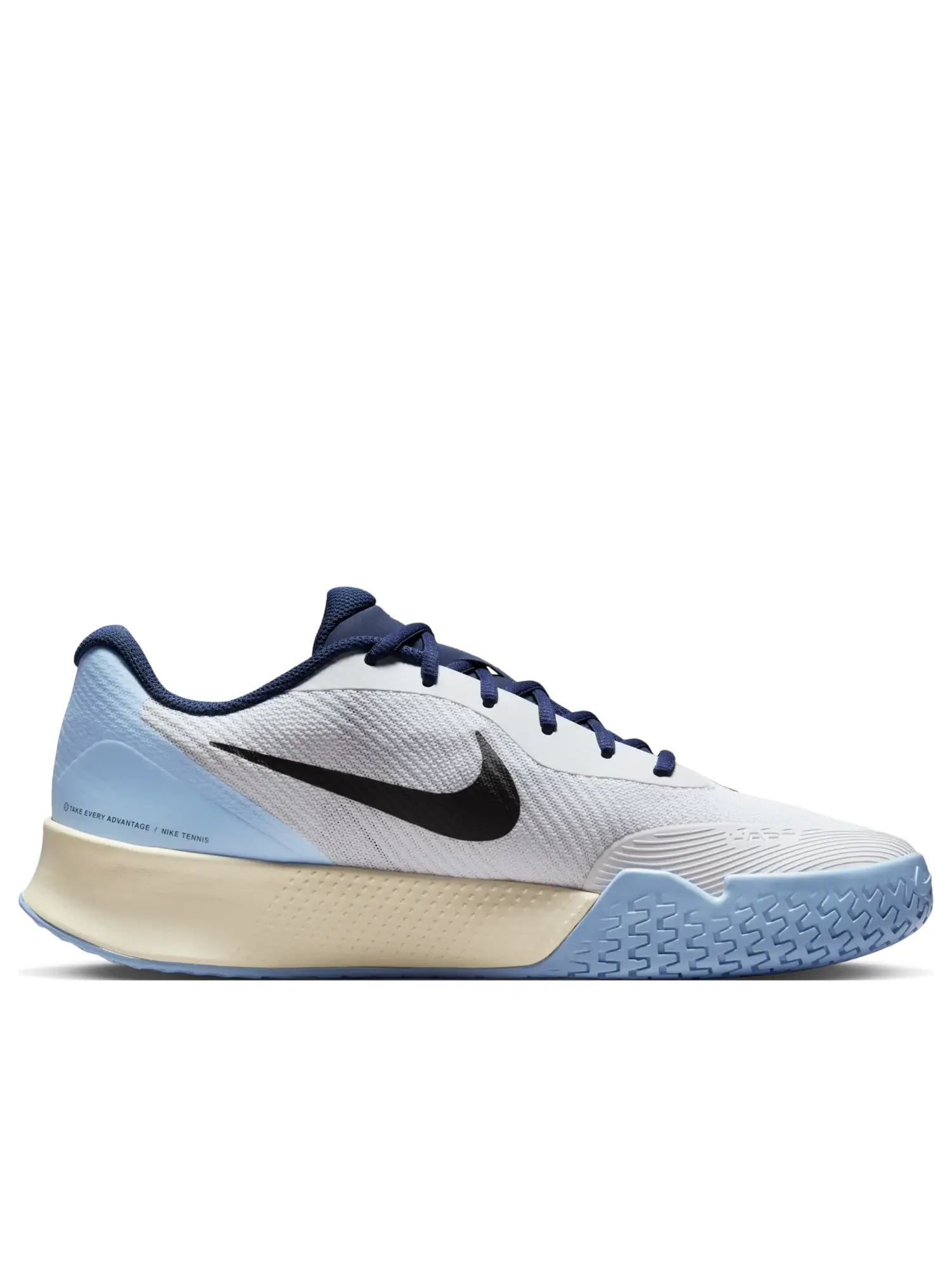 Кроссовки Nike Vapor Lite 3 'White Midnight Navy' — изображение 2 из 7, белый