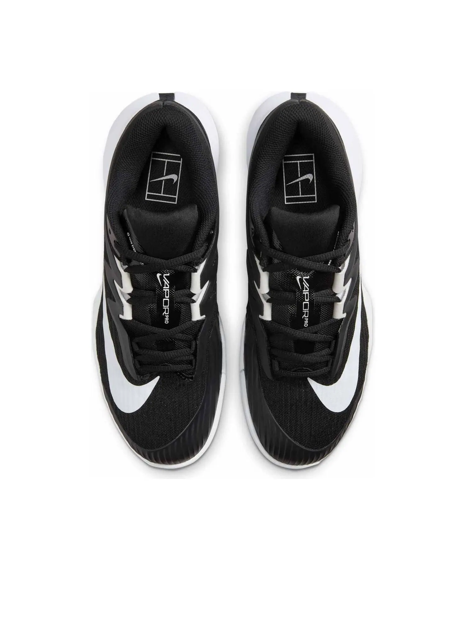 Кроссовки (WMNS) Nike Vapor Pro 3 'Black White' — изображение 2 из 6, черный