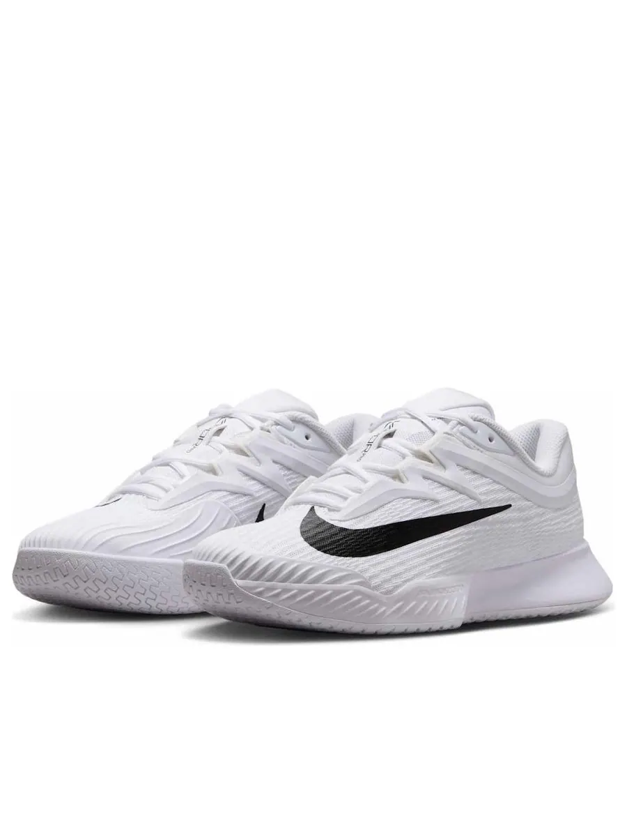 Кроссовки (WMNS) Nike Court Air Zoom Vapor Pro 3 HC 'White Black' — изображение 3 из 6, белый