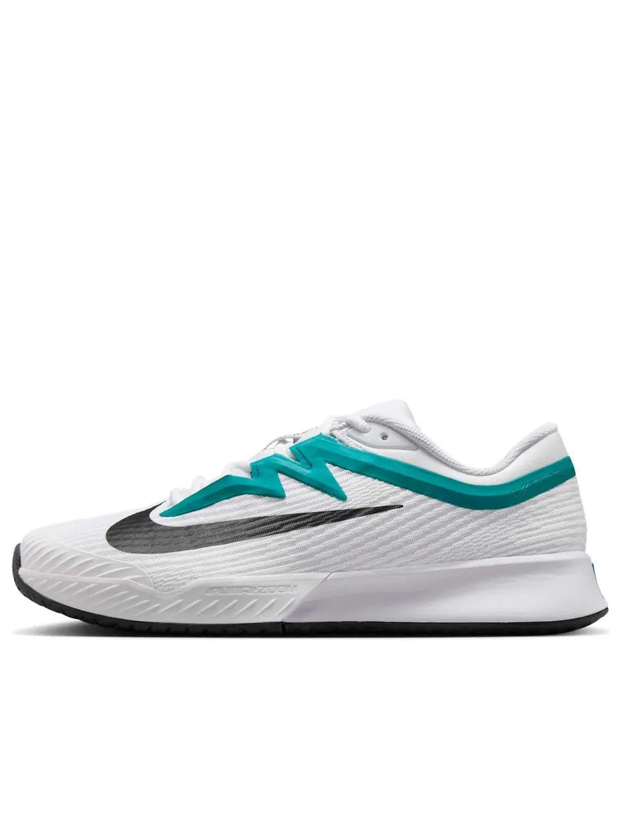 Кроссовки Nike Court Air Zoom Vapor Pro 3 HC 'White Black Radiant Emerald' — изображение 1 из 6, белый