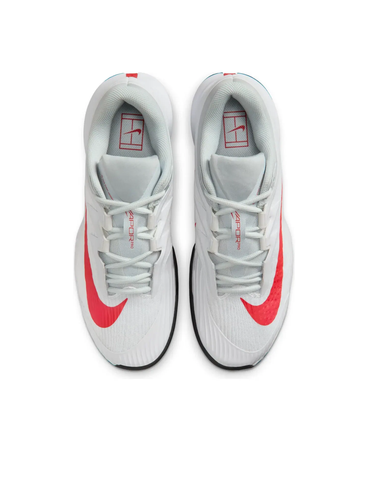 Кроссовки Nike Vapor Pro 3 'White Pure Platinum Light Crimson' FZ2161-109 — изображение 2 из 6, белый