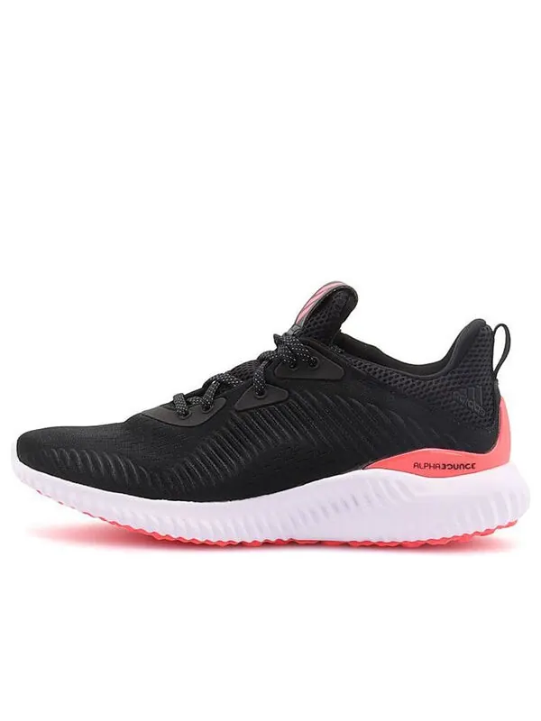 Кроссовки alphabounce Adidas — изображение 1 из 4, черный/оранжевый
