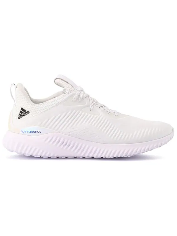 Кроссовки alphabounce 1 Adidas — изображение 2 из 4, белый/черный