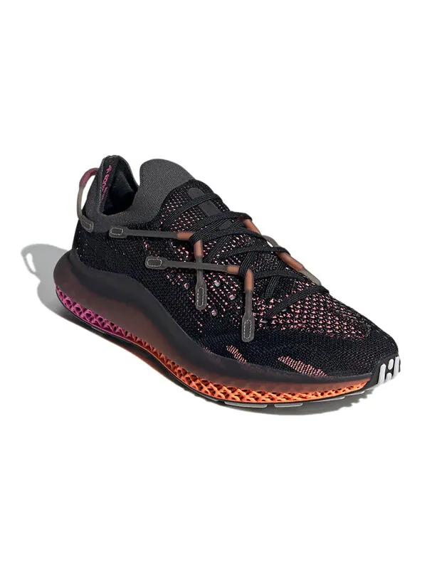 Кроссовки 4d fusion Adidas — изображение 3 из 4, черный/оранжевый
