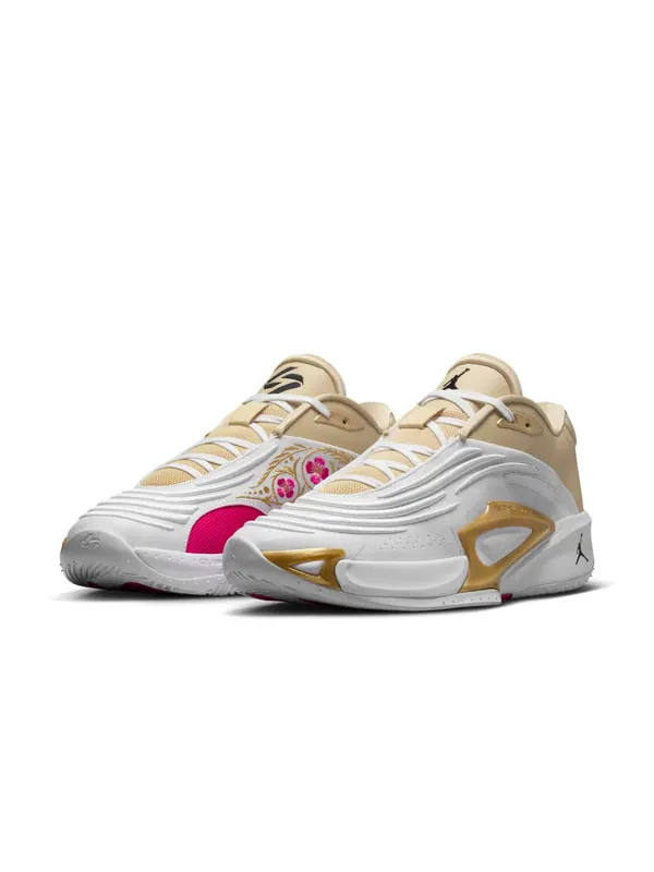 Кроссовки luka 3 se pf 'white team gold' Air Jordan — изображение 3 из 4, белый/золотистый/черный