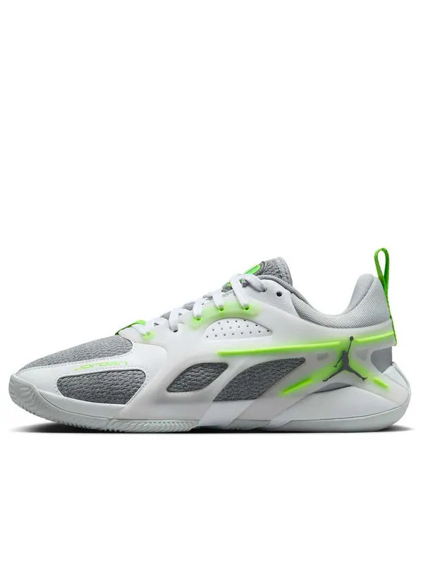 Кроссовки heir pf 'sail wolf grey electric green' Air Jordan — изображение 1 из 4, серый/зеленый