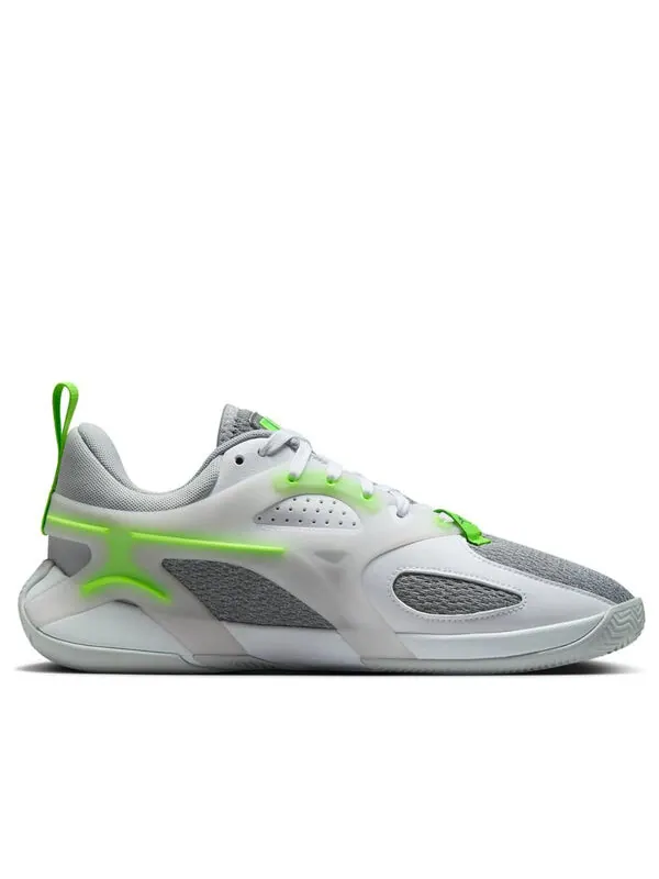 Кроссовки heir pf 'sail wolf grey electric green' Air Jordan — изображение 2 из 4, серый/зеленый