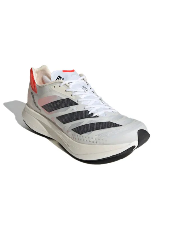 Кроссовки adizero adios pro 2 'solar red' Adidas — изображение 3 из 4, белый//красный