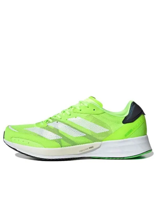 Кроссовки adizero adios 6 Adidas — изображение 1 из 4, зеленый