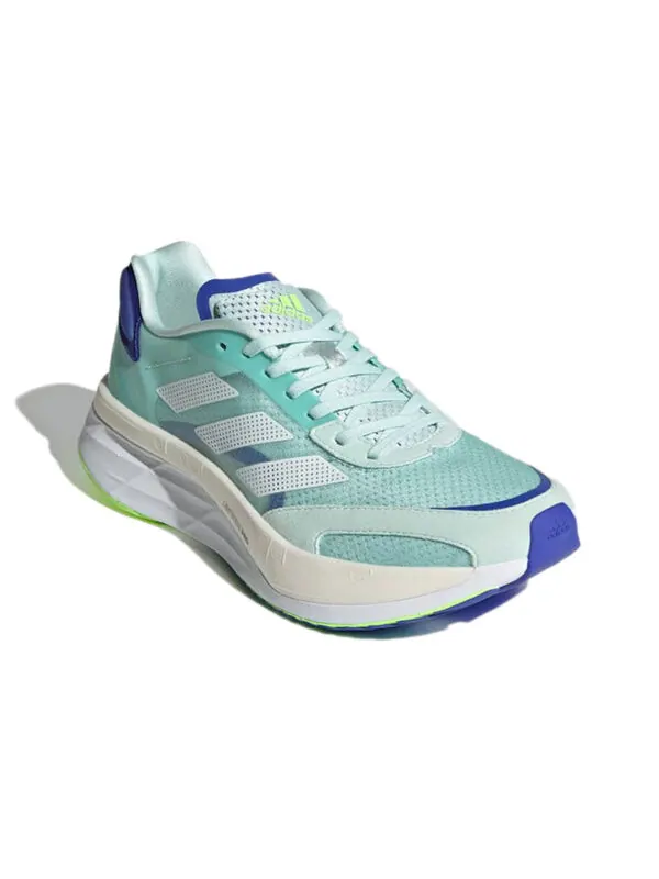 Кроссовки adizero boston 10 Adidas — изображение 3 из 4, зеленый