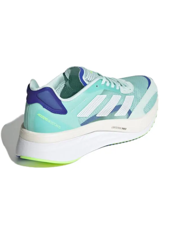Кроссовки adizero boston 10 Adidas — изображение 4 из 4, зеленый