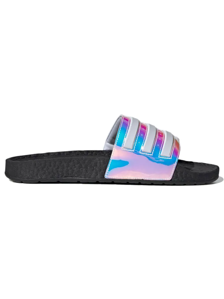 Слипоны adidas Adilette Boost Slides 'Iridescent' FZ2565 — изображение 2 из 6, радужный