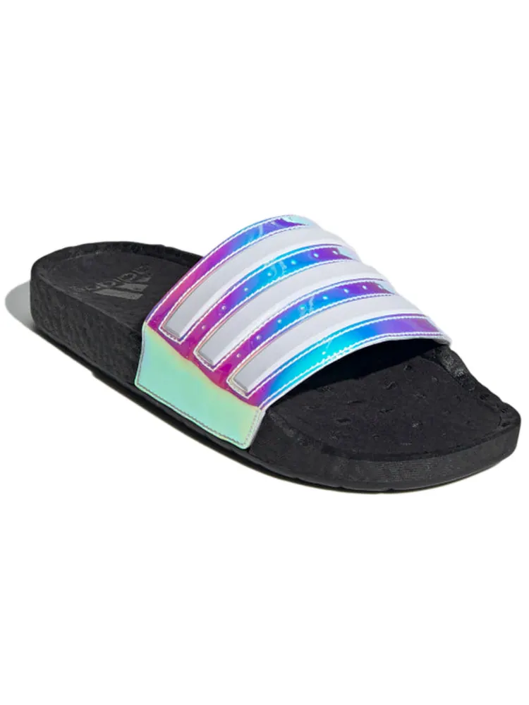 Слипоны adidas Adilette Boost Slides 'Iridescent' FZ2565 — изображение 3 из 6, радужный