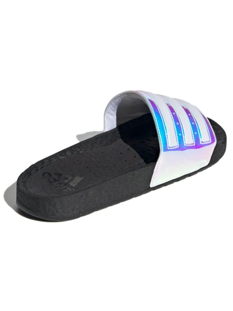 Слипоны adidas Adilette Boost Slides 'Iridescent' FZ2565 — изображение 4 из 6, радужный