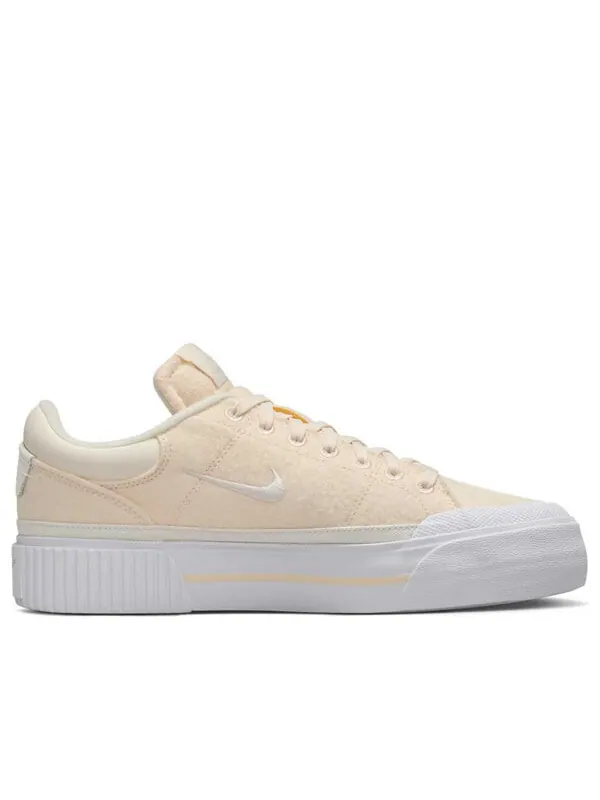 Кроссовки court legacy lift 'light ivory white' Nike — изображение 2 из 4