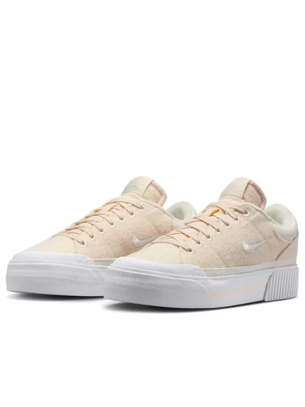 Кроссовки court legacy lift 'light ivory white' Nike — изображение 3 из 4