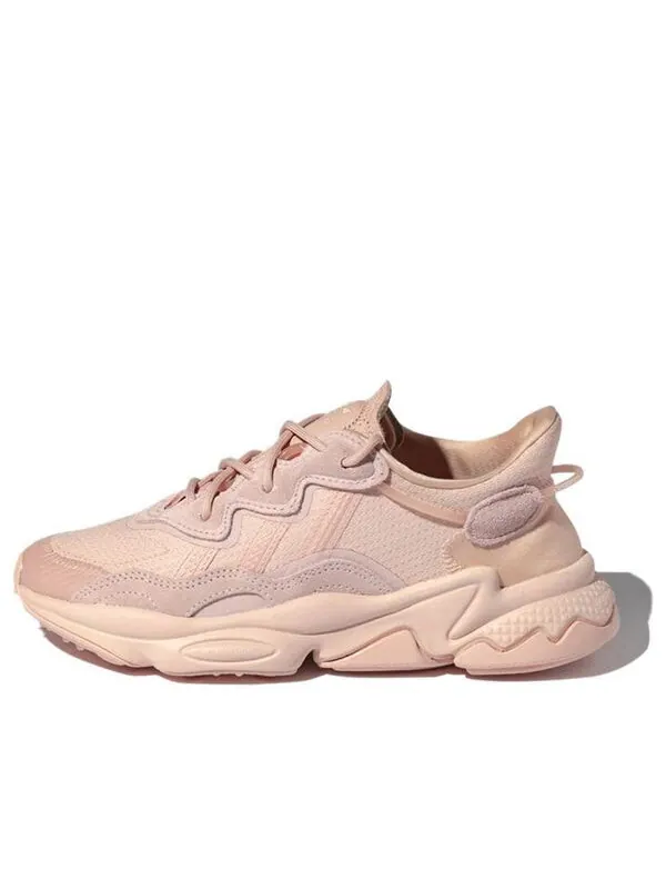 Кроссовки оригиналы ozweego shoes Adidas — изображение 1 из 4, розовый