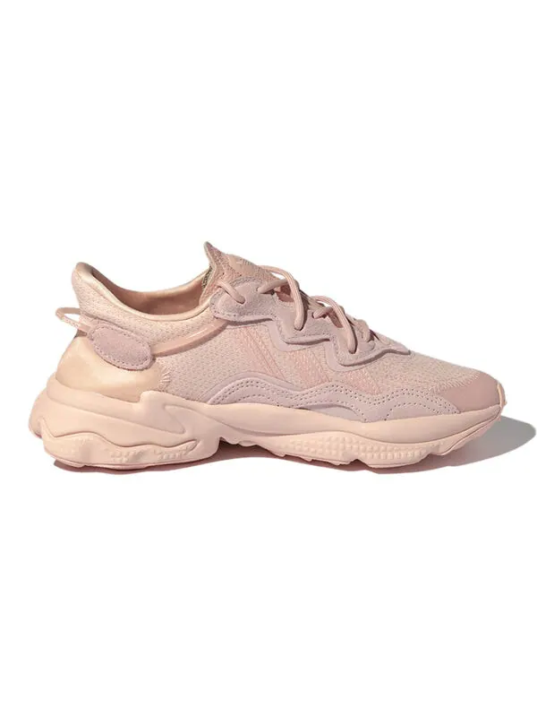 Кроссовки оригиналы ozweego shoes Adidas — изображение 2 из 4, розовый