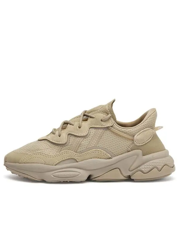 Кроссовки оригинальные ozweego коричневые Adidas — изображение 1 из 4, коричневый