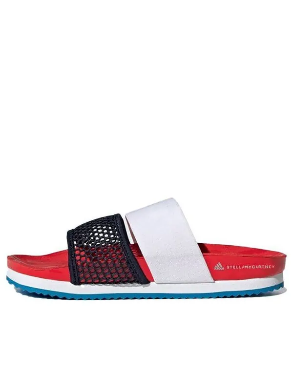 Тапочки stella mccartney x lette slides slippers red Adidas — изображение 1 из 4, красный