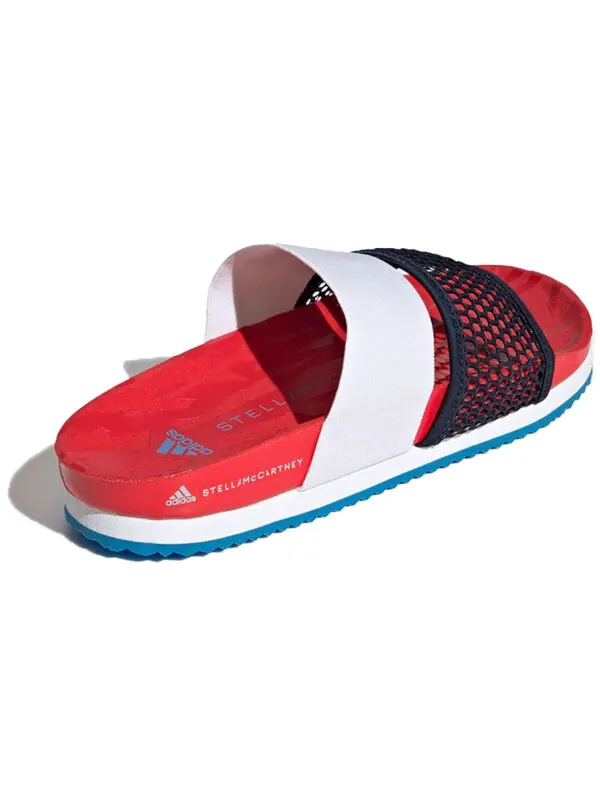 Тапочки stella mccartney x lette slides slippers red Adidas — изображение 4 из 4, красный