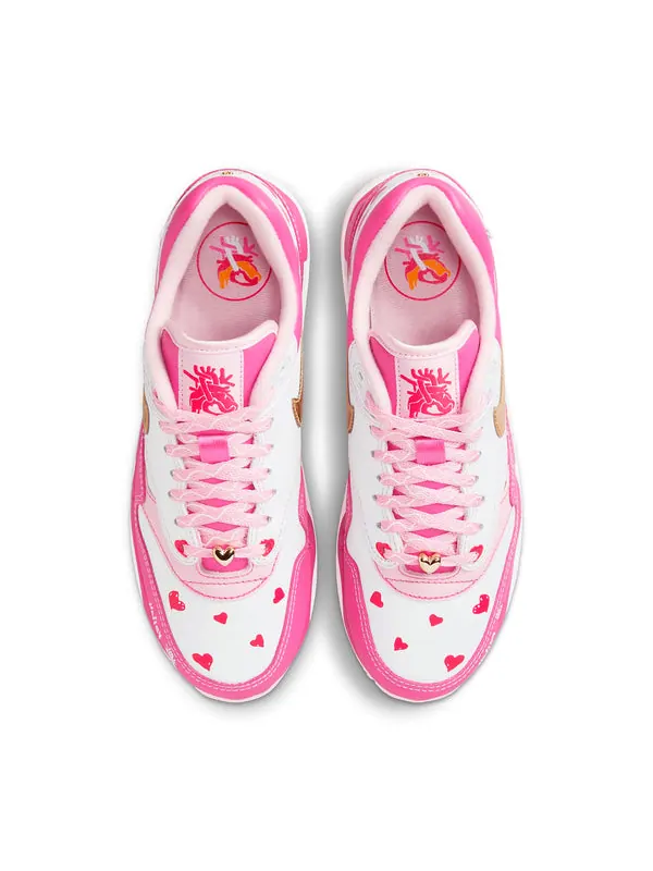 Кроссовки x doernbecher xix air max 1 '86 'pink white' Nike — изображение 3 из 4, розовый/белый