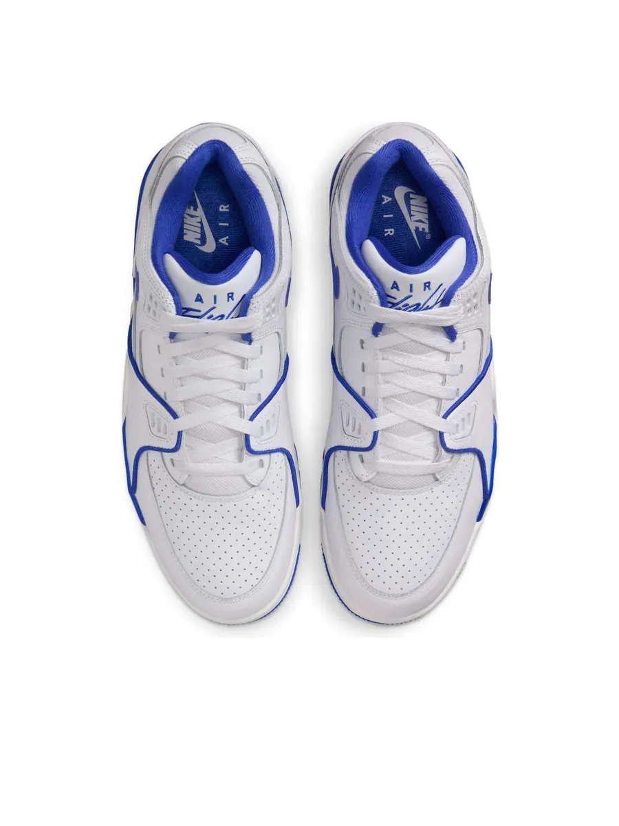 Кроссовки Nike Air Flight 89 Low 'White Hyper Royal' — изображение 4 из 6, белый