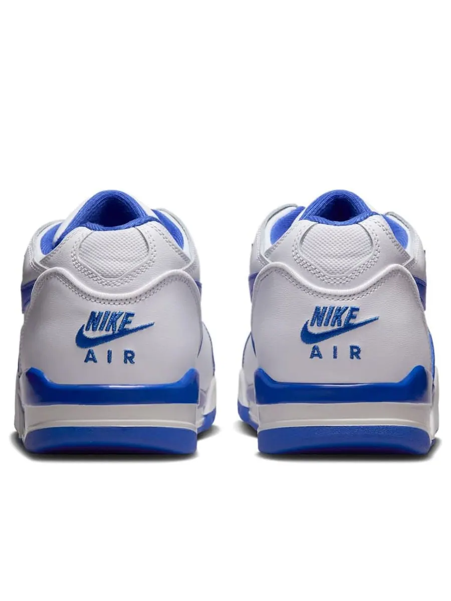 Кроссовки Nike Air Flight 89 Low 'White Hyper Royal' — изображение 5 из 6, белый