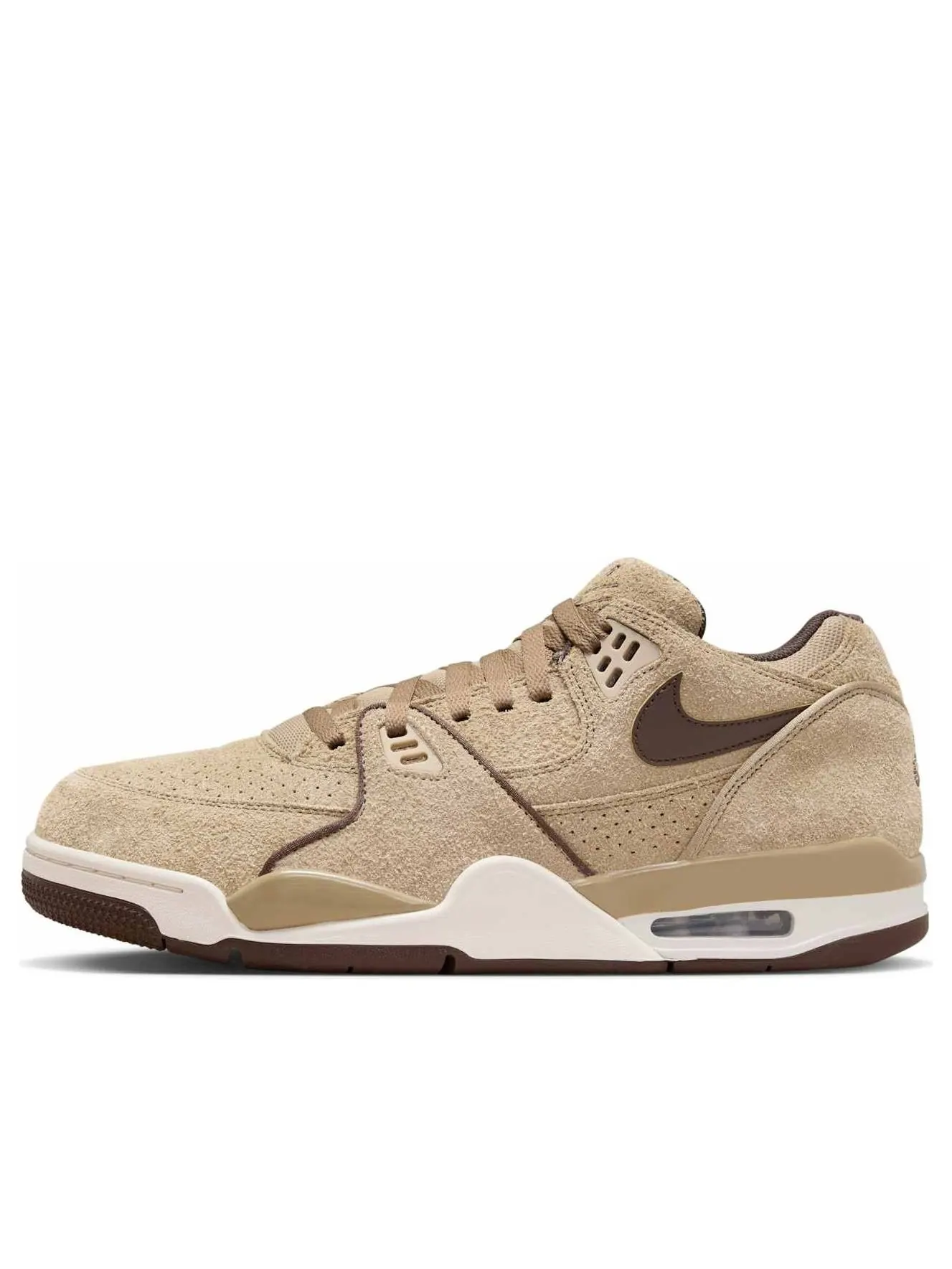 Кроссовки Nike Air Flight 89 Low 'Khaki Suede' — изображение 1 из 6, хаки//коричневый