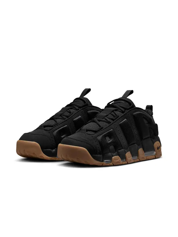 Кроссовки air more uptempo low 'black gum' Nike — изображение 3 из 4, черный